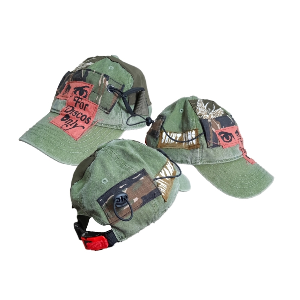 (SOLD)1 of 1 Green Tactical Cap by 𝙎𝙖𝙞𝙣𝙩 𝙔𝙖𝙢𝙨🧞 - Picture 5 of 5